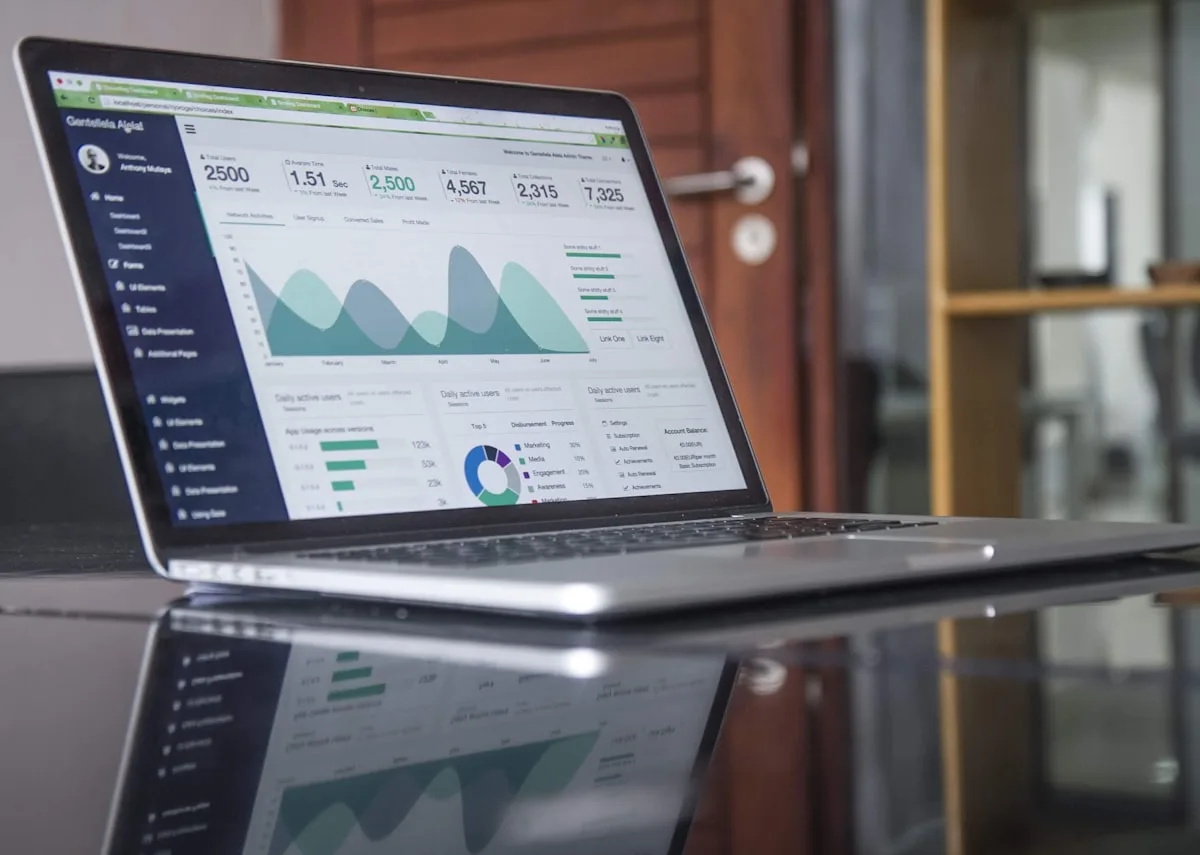 Lead generation dashboard showing pipeline metrics and conversion data