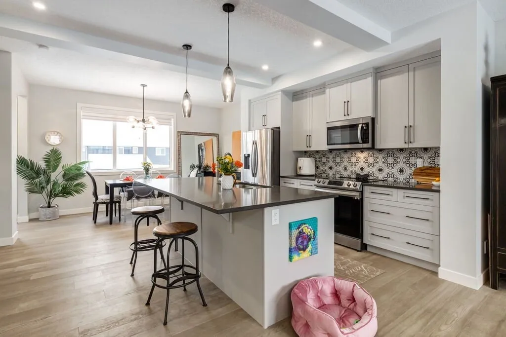 Staged home interior. Your marketing should look this good too.